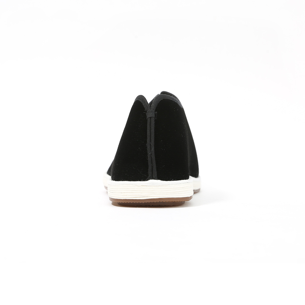 LAOMEIHUA Fabric Casual Shoes Men"s Black