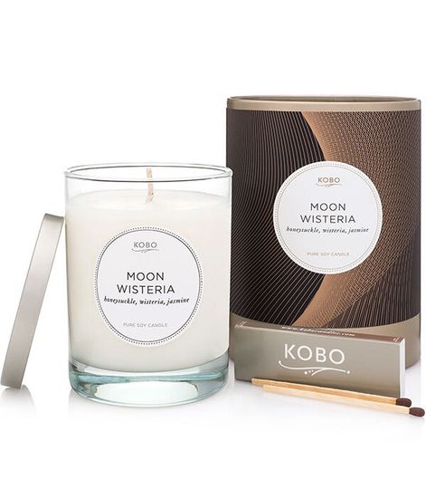 Moon Wisteria, свеча Filament, Kobo Candles