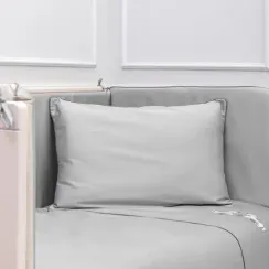 Комплект постельного белья Lollycottons Коники-сны 6 предметов, Серый
