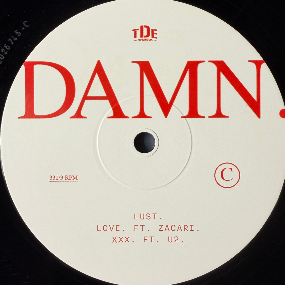 Kendrick Lamar - Damn 2LP (Европа 2022г.)