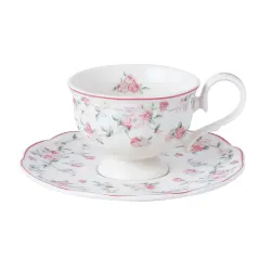 Кофейная пара 100 мл d 7,4 см h5,4 см Vie En Rose Noble [6]
