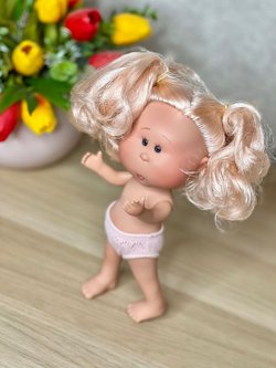 Кукла для девочки виниловая 23см Маленькая Мия без одежды (3199W26A-1)