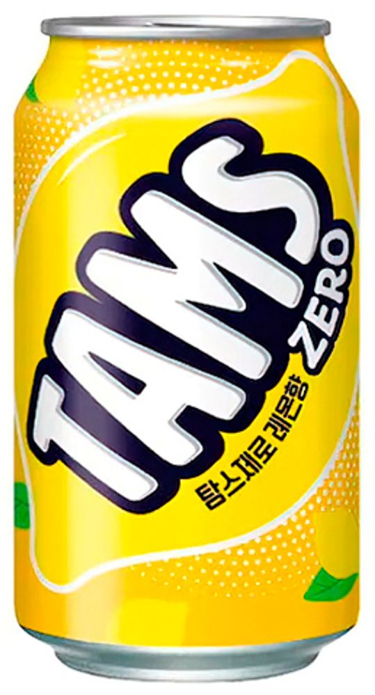 Газированный напиток Tams Zero Lemon "Лимон" 0.355л - 24шт