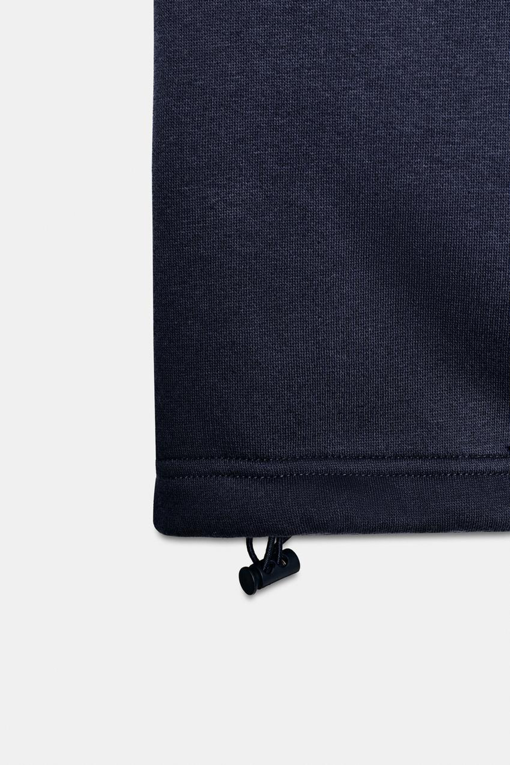 ZARA БАЗОВЫЕ БРЮКИ ПРЯМОГО КРОЯ, МОРСКОЙ СИНИЙ