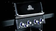 Газовый гриль Broil King Baron 490 IRХ Shadow, 6 горелок (с ИК-горелкой и возможностью установки пеллетного модуля), вертел, чёрный