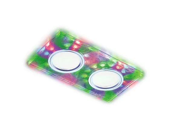 Точечный светильник Декоративные Led+mr16 S234/2 W/CH/M Ambrella
