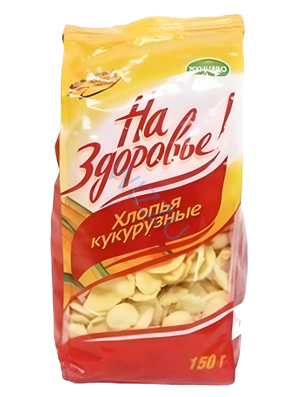 Готовый завтрак Хлопья кукурузные На здоровье глазир 150г