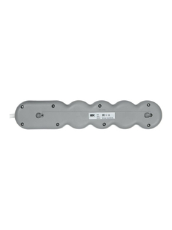 Удлинитель 5х3м с заземл. 16А IP20 Uno У05 2P+PE 250В 3х1.5 IEK WYP53-16-05-03-Z