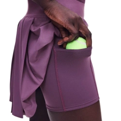 Теннисная юбка On Court Pleated - cassis