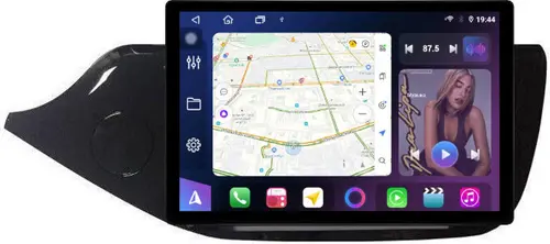 Магнитола для KIA Ceed 2 JD 2012-2018 (рамка глянцевая) - FarCar S500+TS105 монитор 13" 2K QLED на Android 14, Быстрая, CarPlay, 4G SIM-слот