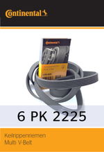 Ремень поликлиновый Continental 6PK2225