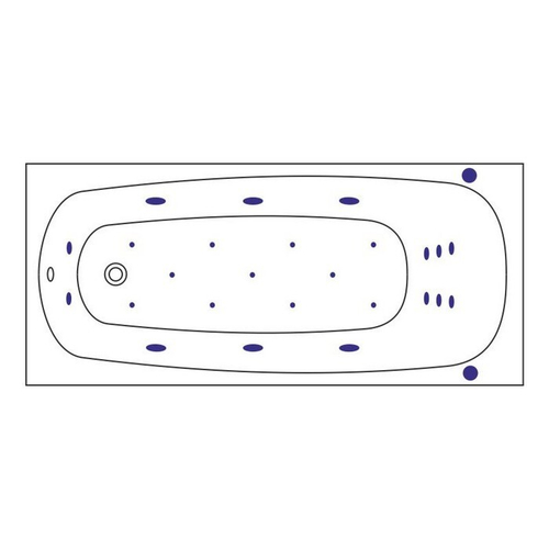 Акриловая ванна Excellent Layla Ultra 180x80 WAEX.LAY18.ULTRA
