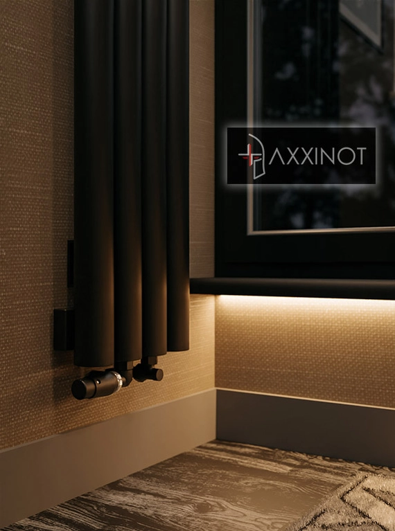 Axxinot Rendo V 750 - вертикальный трубчатый радиатор высотой 750 мм, палитра RAL