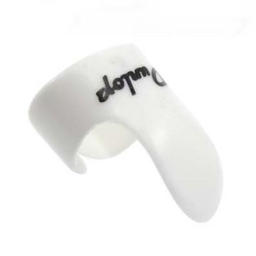 Медиаторы на палец 12шт, средние, белые, Dunlop 9011R