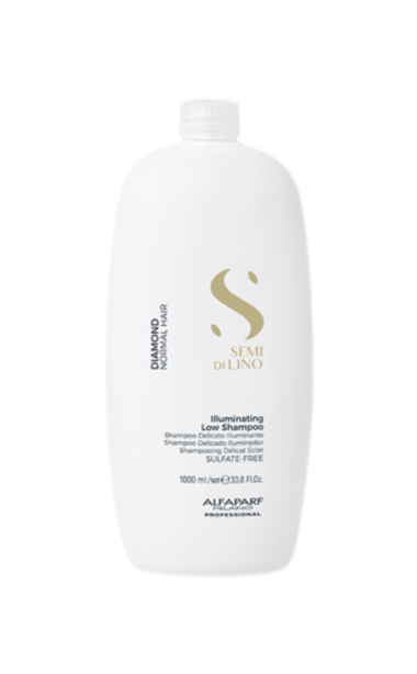 Шампунь для нормальных волос, придающий блеск SDL DIAMOND ILLUMINATING LOW SHAMPOO, 1000 мл ALFAPARF 16446