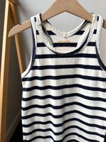 Хлопковое платье в полоску Mini Rodini, 116