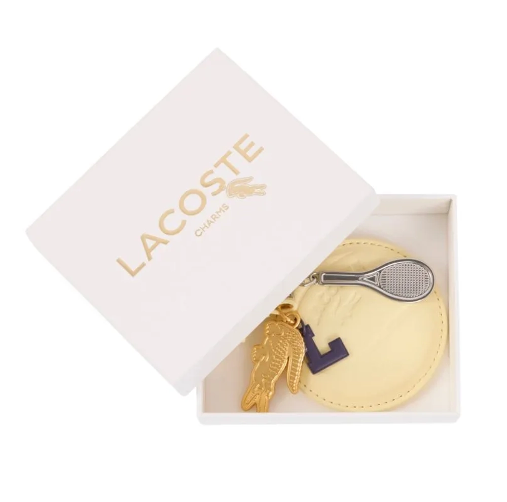 Брелок Lacoste Tennis Racket Mirror L Charms Key Ring - chick