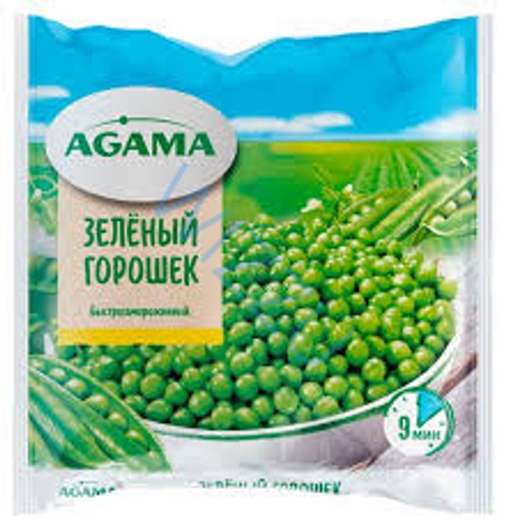 Зеленый горошек 400гр Агама