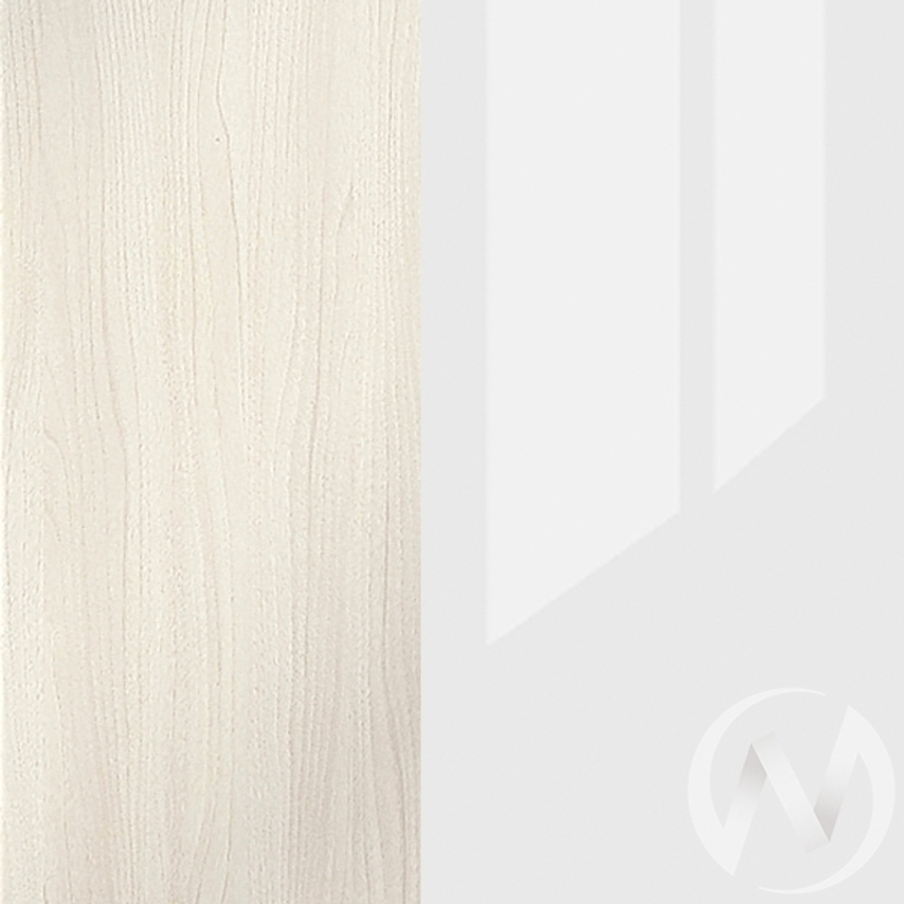 Кровать 2-х ярусная Симба (дуб белфорт/белый глянец)