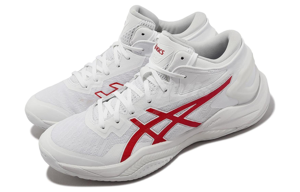 Asics Gel Burst 27 White Classic Red
