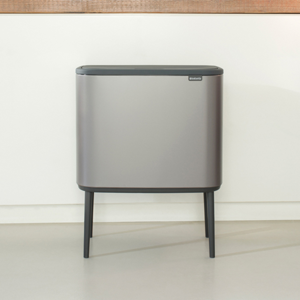 Мусорный бак Bo Touch Bin 36л Brabantia Платиновый