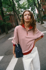 ТОЛСТОВКА В ПОЛОСКУ НА МОЛНИИ — ZARA