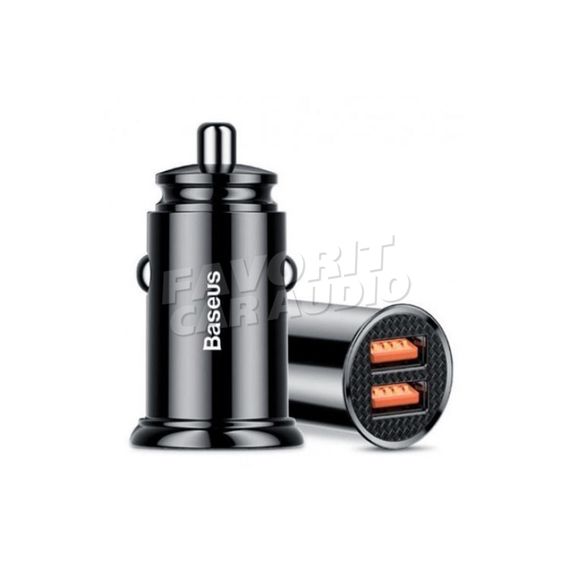 АЗУ 2USB Baseus BS-C16Q1 Circular 5000mA QC3.0