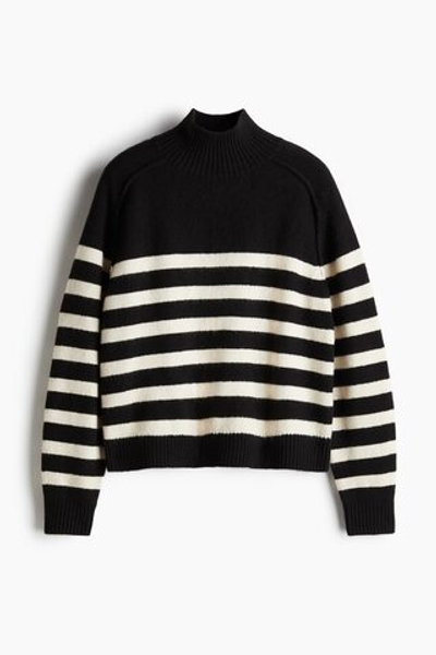 Укороченный джемпер с полуворотником - H&M