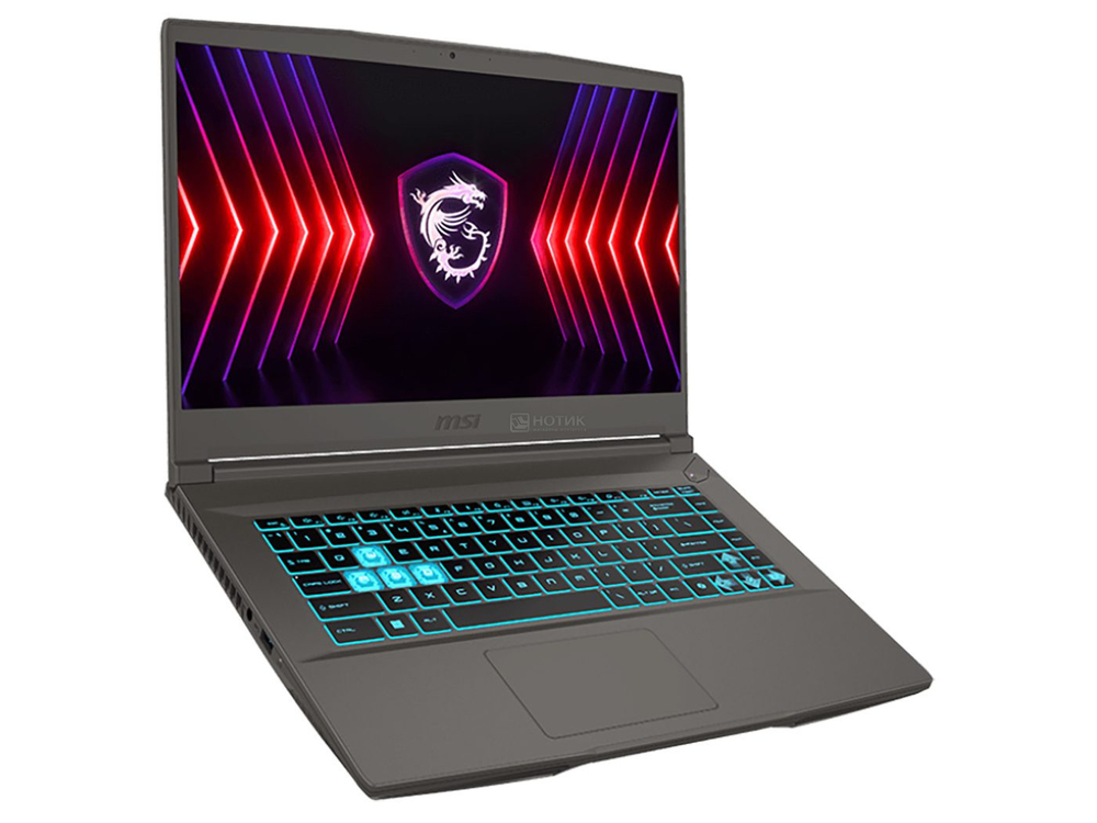 Ноутбук MSI Thin 15 B13UC-3287XRU Intel Core i5 13420H 2100MHz/15.6"/1920x1080/16GB/1024GB SSD/NVIDIA GeForce RTX 3050 4GB/Без ОС (9S7-16R831-3287) Серый
