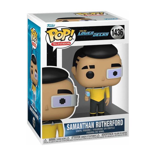 Фигурка Funko POP! TV Star Trek Lower Decks Samanthan Rutherford (1436) 75845 — упаковка