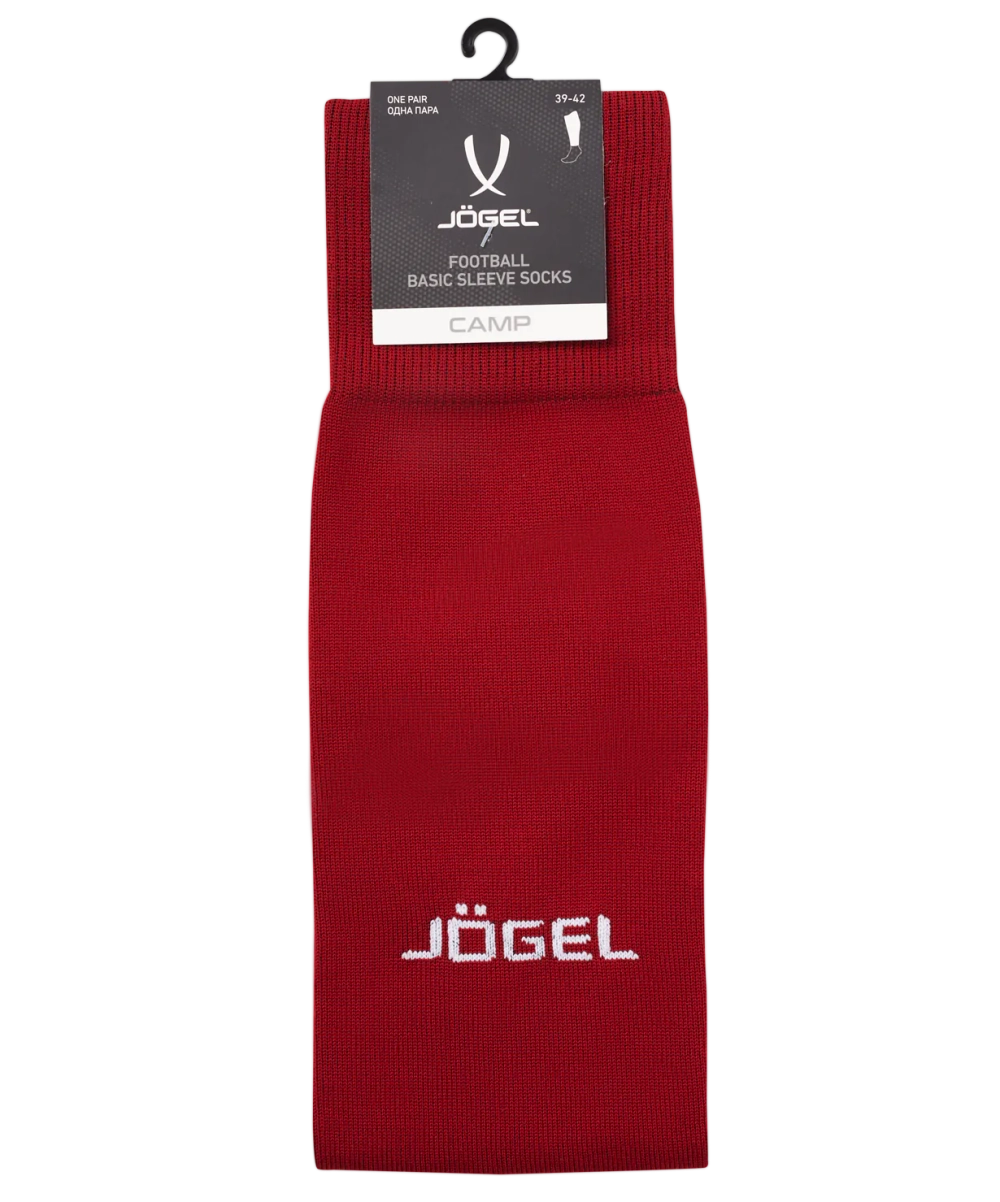 Гольфы футбольные CAMP BASIC SLEEVE SOCKS, гранатовый/белый
