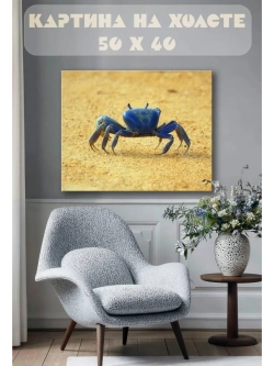 Картина на стену 40 X 50 Краб