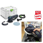 ОСЕНЬЮ ВЫГОДНО ХИТ! Эксцентриковая шлифовальная машинка с редуктором FESTOOL ROTEX RO 150 FEQ-Plus для грубого, тонкого шлифования и полирования в систейнере Systainer SYS3 M 237 576017