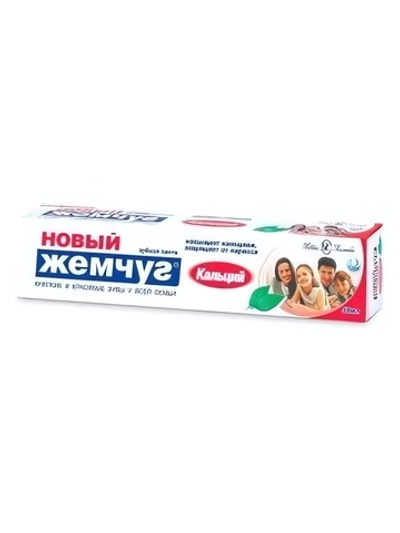 Зубная паста НОВЫЙ ЖЕМЧУГ Кальций 50мл