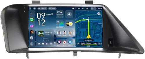 Магнитола для Lexus RX270, RX350 AL10 2012-2015 (ШГУ цветной, штатное меню не поддерживается, рамка тип 1) - Teyes CC4-PRO монитор 9.5" 2K QLED на Android 13, Быстрейшая, Snapdragon 778G, ИИ, CarPlay, DSP, 4G SIM-слот
