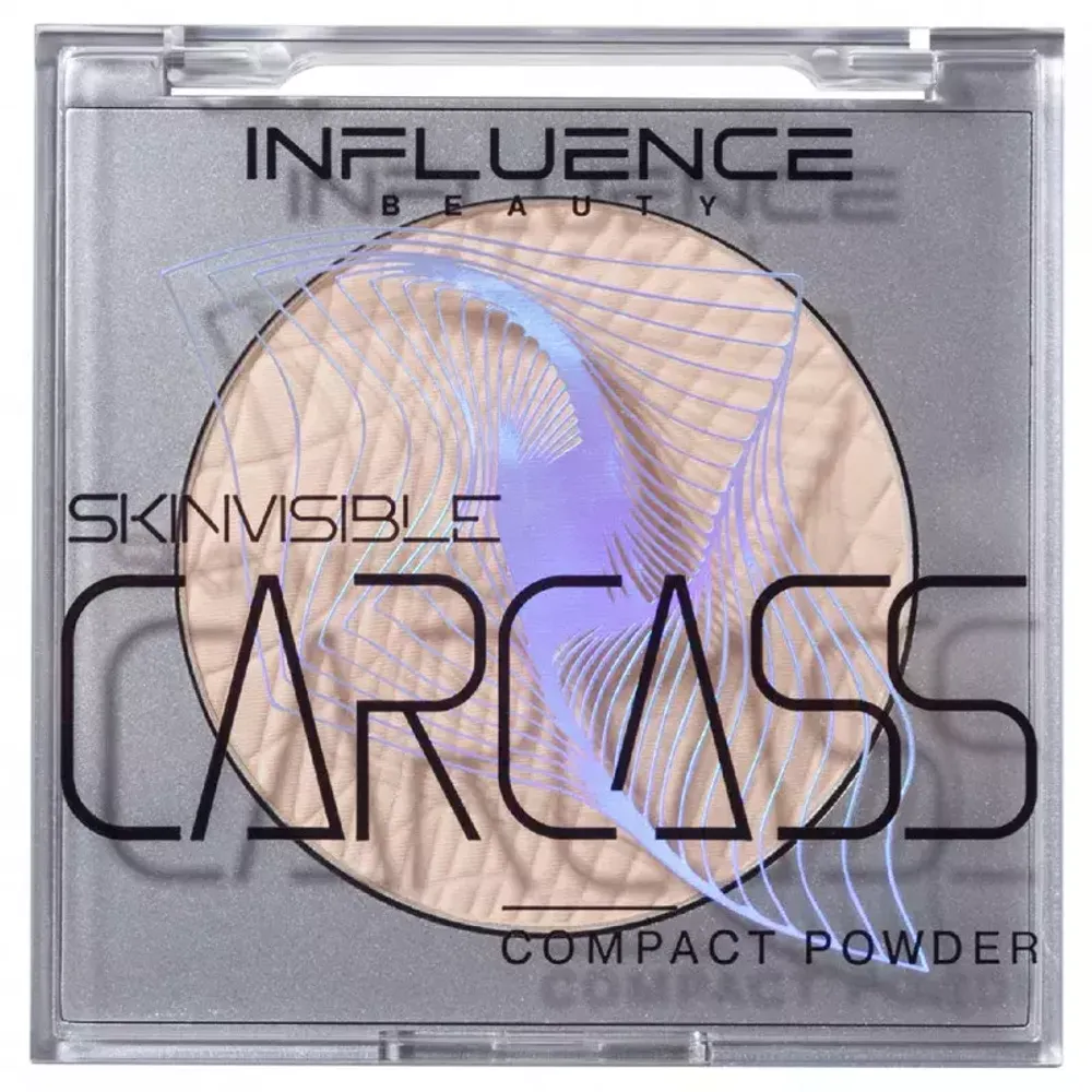 Пудра компактная Influence Beauty Skinvisible Carcass - 01