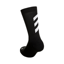 adidas Alphaskin Crew Low Cut Sports Socks - Black, White