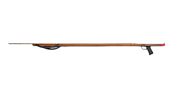 Ружье-арбалет подводное Riffe Euro #120X 62"(157 см), 2 кольцевые тяги, гарпун 63"(160 см), дерево тиковое