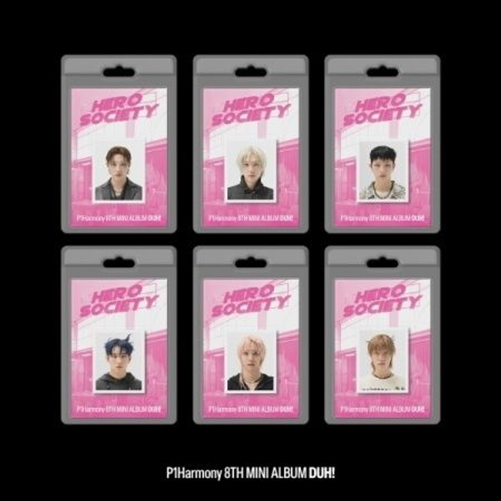 Альбом P1HARMONY - DUH! 8th Mini Album FaNCy RANDOM Version
