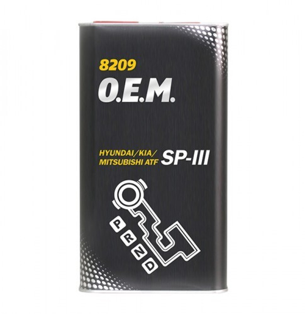 MANNOL 8209 O.E.M. for Korean Cars Масло трансмиссионное синтетическое, 4л (мет. канистра)