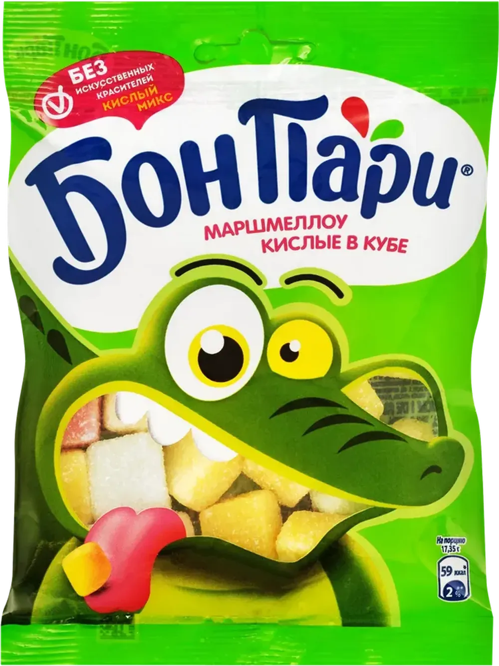 1596                БОН ПАРИ СуфлеКислыеКубы 15х65г V24