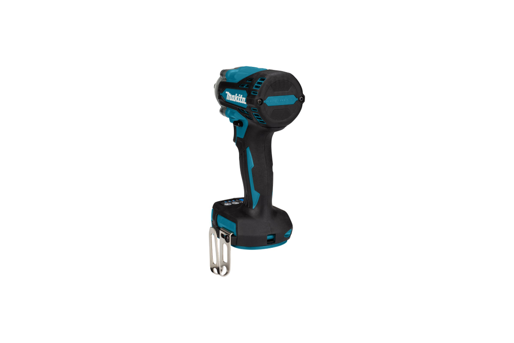 Гайковерт ударный аккумуляторный Makita LXT BL 18В XPT, квадрат 1/2", 330Нм, 4 скорости, подсветка, тормоз двигателя, регулировка оборотов, АКБ 1x3.0Ач, з/у, Makpac. DTW300SF1J