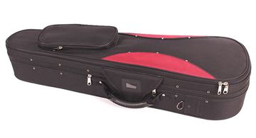 VC-G300-BKR-1/4 Футляр для скрипки размером 1/4, черный/красный, Mirra