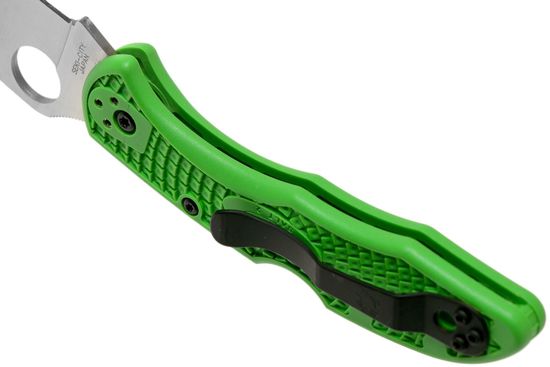 Складной нож Spyderco Spyderco Salt 2 88FPWCGR2 c клинком из стали LC200N Rustproof Steel, рукоять FRN