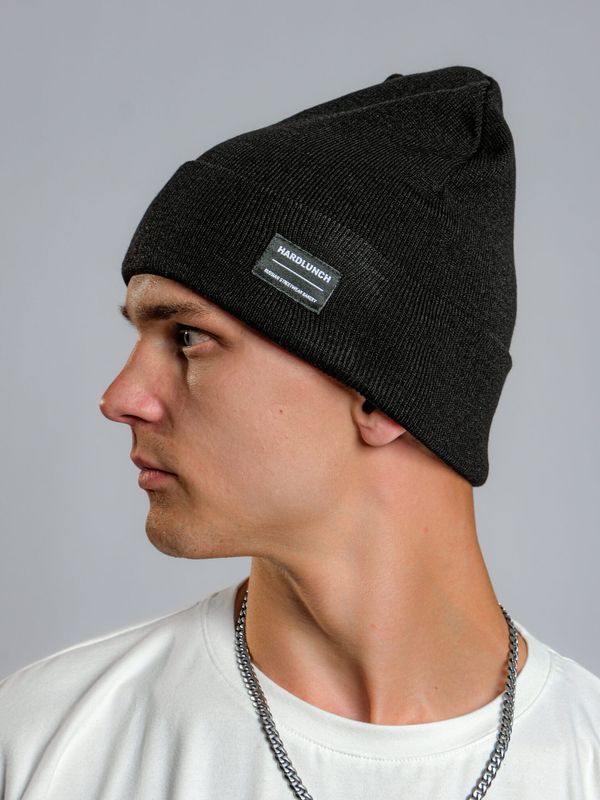 Шапка Beanie classic черная - фото 4