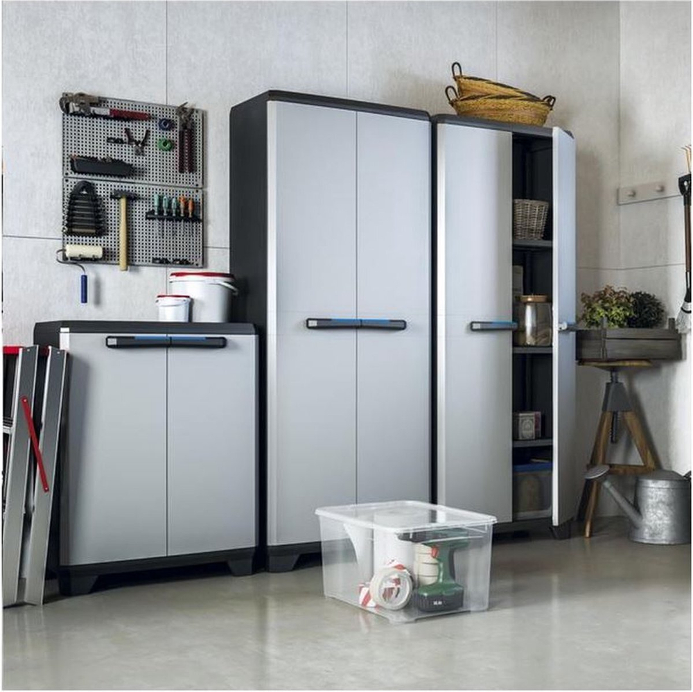 Пластиковый шкаф Keter Linear Tall Cabinet