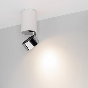 Спот 9W 4000K 040373 хром/белый SP-PLURIO-SURFACE-LONG-R77-9W Day4000 (WH-CHR, 36 deg, 230V) Arlight