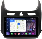 Магнитола для Chevrolet Cobalt 2011+, Ravon R4 (рамка черная матовая) - FarCar S500-TS20 монитор 9.5" 2K QLED на Android 14, Быстрейшая, CarPlay, 4G SIM-слот