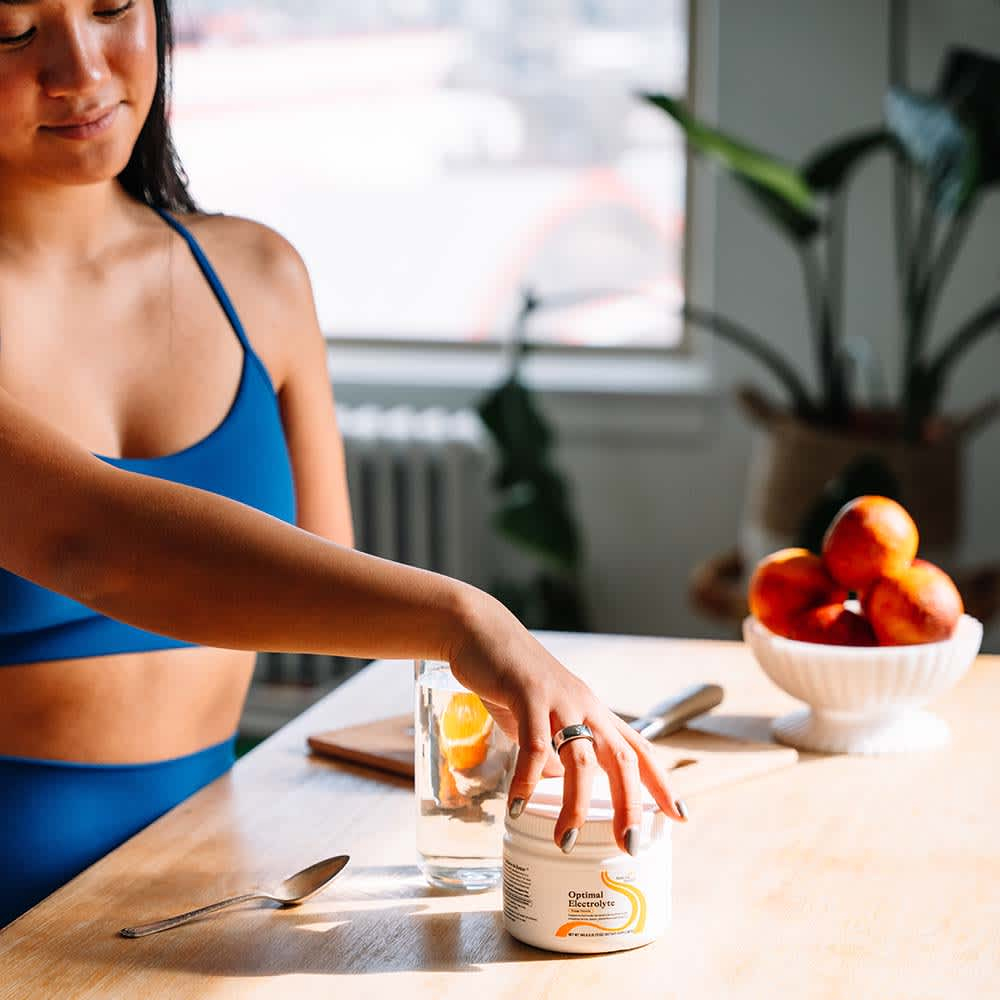Seeking Health, Optimal Electrolyte, смесь для приготовления напитков с электролитами, вкус апельсина, 190,8 г (6,73 унции)