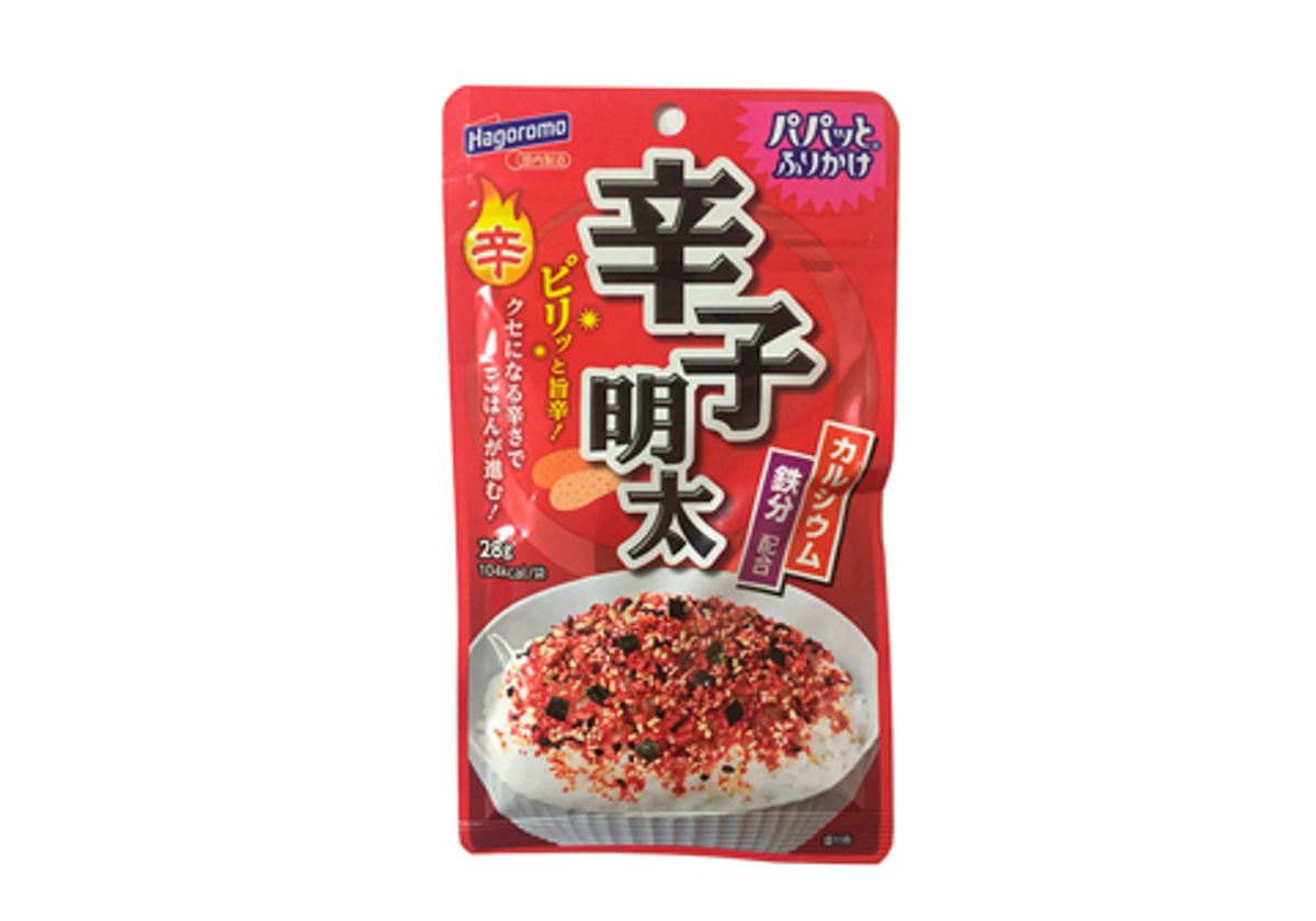 Приправа для риса Фурикакэ со вкусом соленой икры минтая и красного перца, 28г